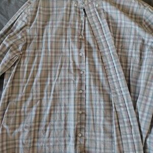 George Men's Multicolor Plaid Button-Down Shirt